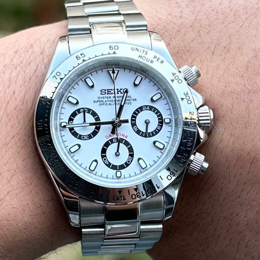 Panda Daytona - Seiko Mod