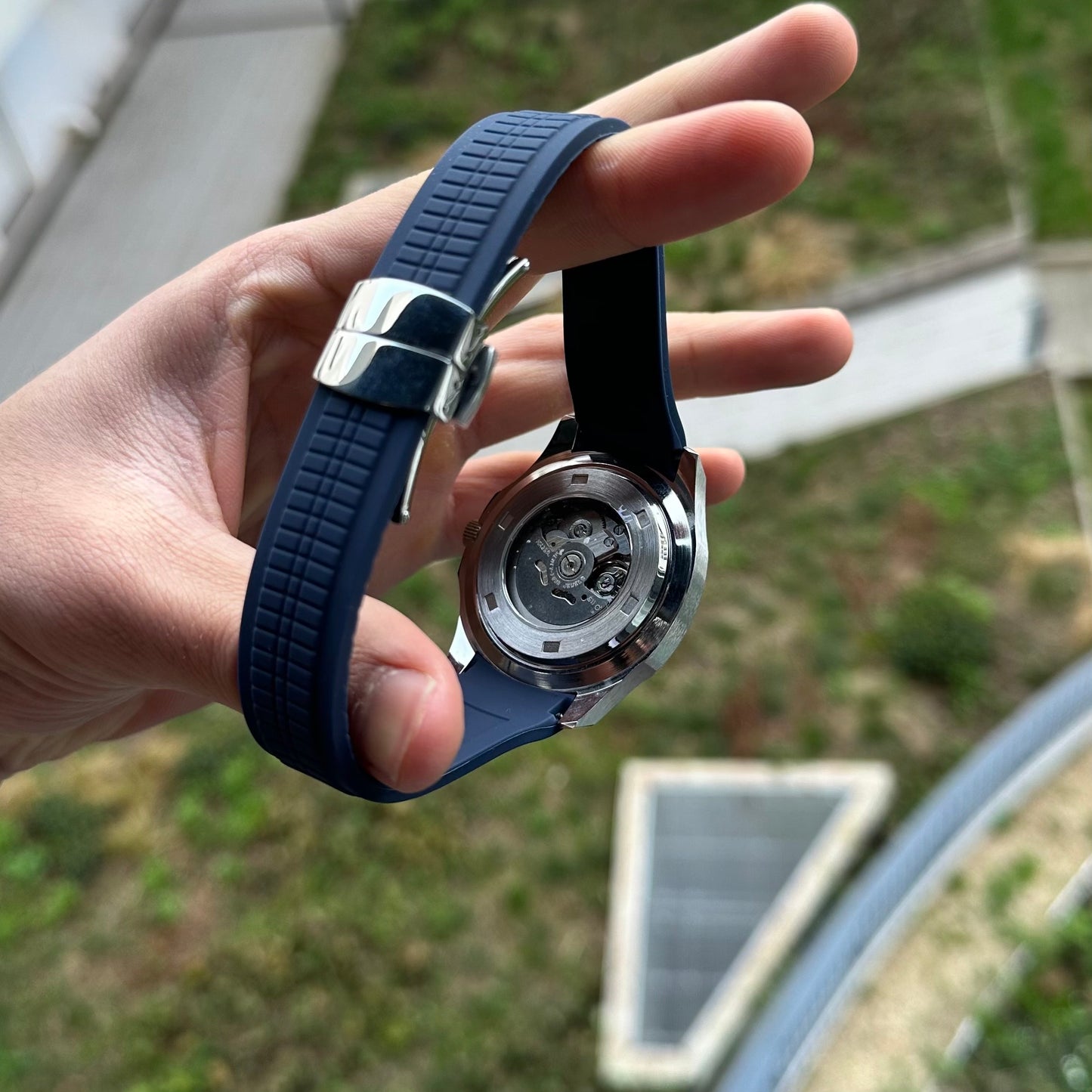 Ocean Blue Aquanaut - Seiko Mod