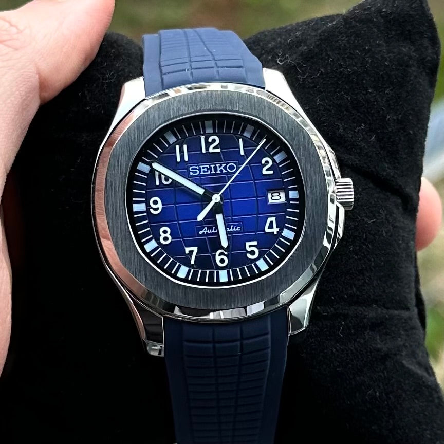 Ocean Blue Aquanaut - Seiko Mod