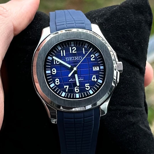 Ocean Blue Aquanaut - Seiko Mod